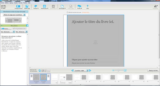 Test des agendas Blurb